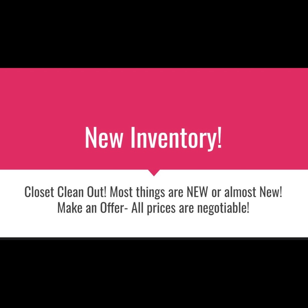 New Name Brand Items!